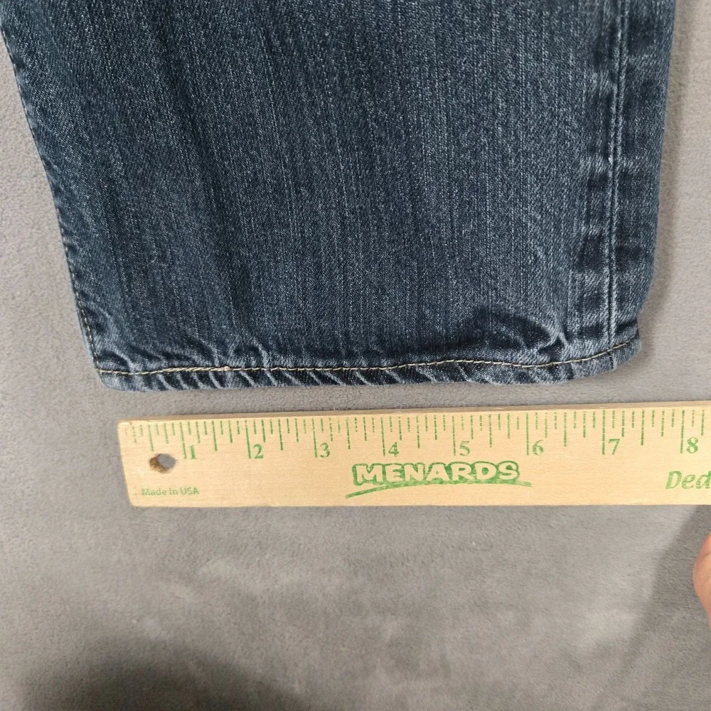 Levis 501 Jeans‎ Mens 34x32 (fits 34x30) Blue Button Fly dark wash